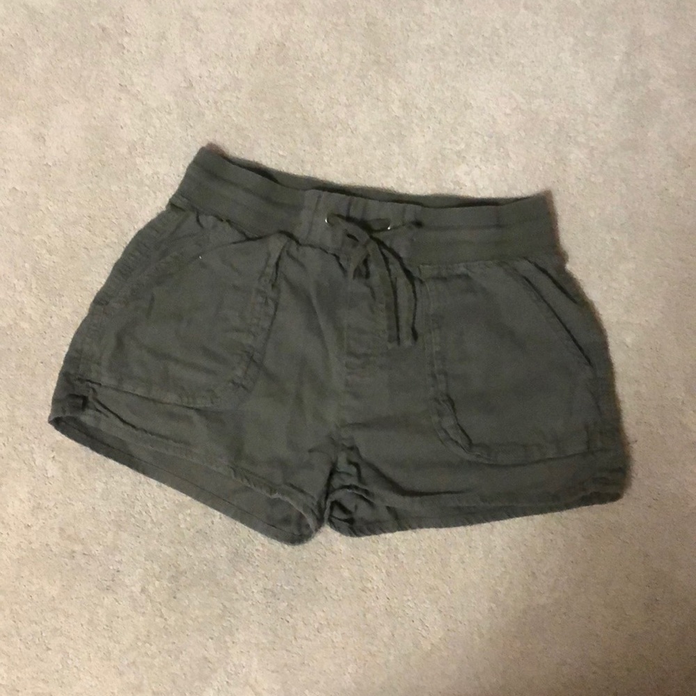 Green shorts